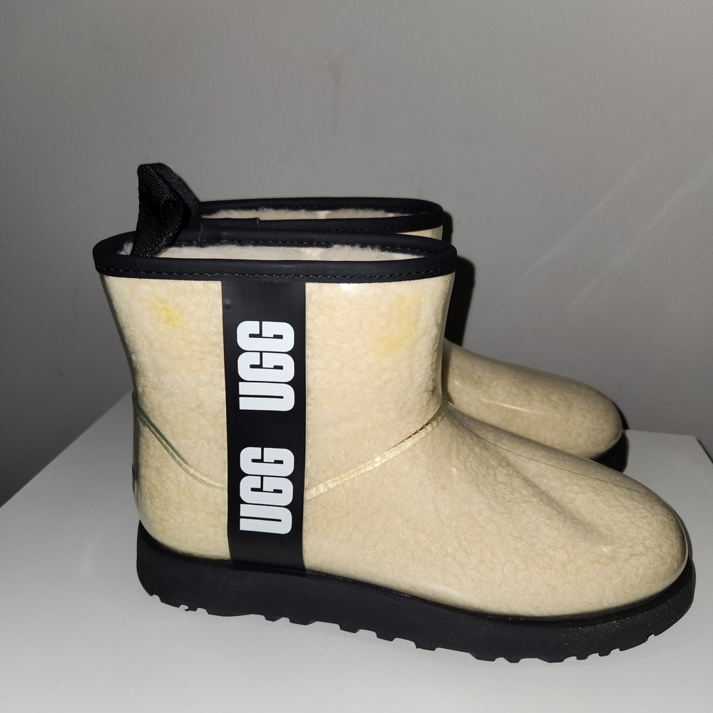 UGG Classic Mini Waterproof Clear Boot - Picture 3 of 6
